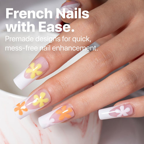 Chic French Tip Nail Set