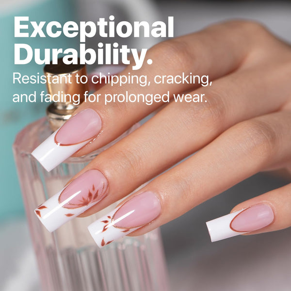 Chic French Tip Nail Set